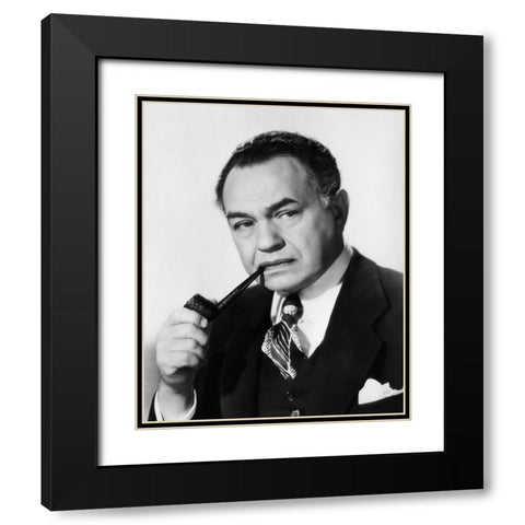 Edward G. Robinson, All My Sons, 1948 Black Modern Wood Framed Art Print with Double Matting by Vintage Hollywood Archive