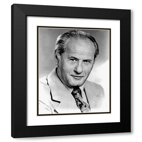 Eli Wallach Black Modern Wood Framed Art Print with Double Matting by Vintage Hollywood Archive
