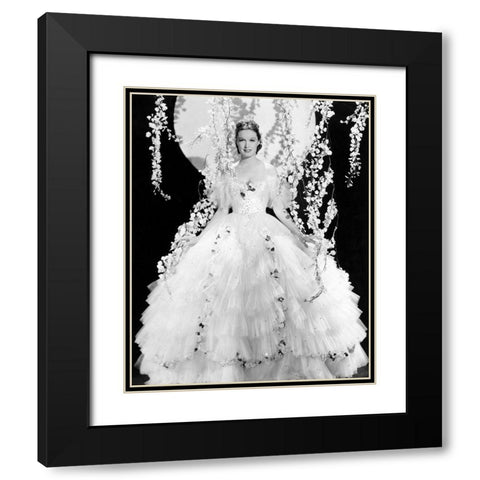 Gail Patrick, Mississippi, 1935 Black Modern Wood Framed Art Print with Double Matting by Vintage Hollywood Archive