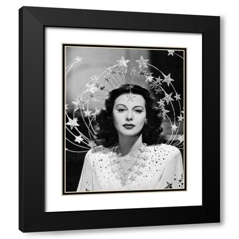 Hedy Lamarr, Ziegfeld Girl, 1941 Black Modern Wood Framed Art Print with Double Matting by Vintage Hollywood Archive