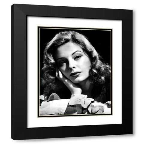 Jane Greer, 1947 Black Modern Wood Framed Art Print with Double Matting by Vintage Hollywood Archive