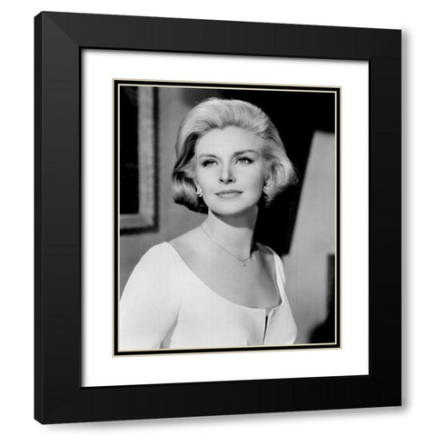 Joanne Woodward, 1971 Black Modern Wood Framed Art Print with Double Matting by Vintage Hollywood Archive