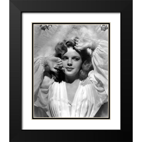 Judy Garland, Presenting Lily Mars Black Modern Wood Framed Art Print with Double Matting by Vintage Hollywood Archive