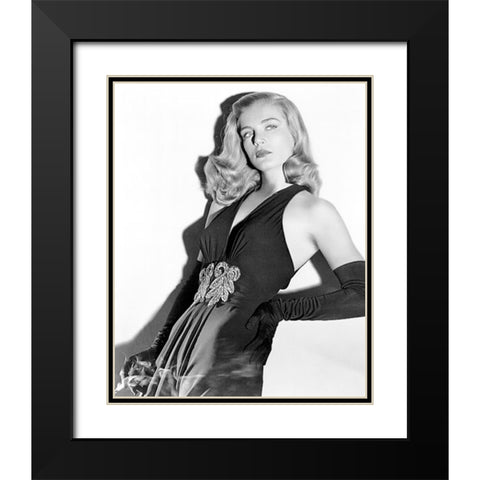 Lizabeth Scott, Dead Reckoning, 1947 Black Modern Wood Framed Art Print with Double Matting by Vintage Hollywood Archive