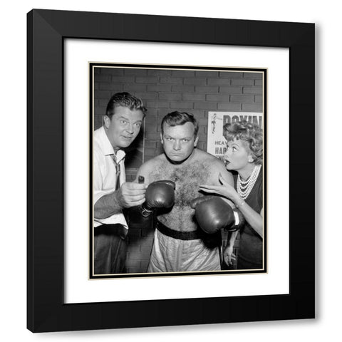 William Lundigan Black Modern Wood Framed Art Print with Double Matting by Vintage Hollywood Archive