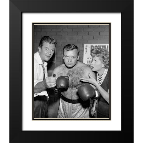 William Lundigan Black Modern Wood Framed Art Print with Double Matting by Vintage Hollywood Archive