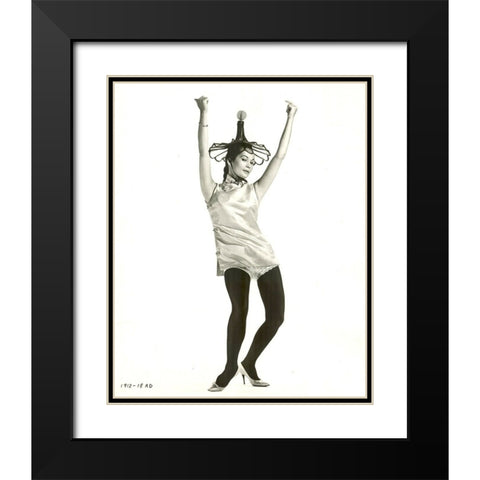 Nancy Kwan,Â Flower Drum Song, 1961 Black Modern Wood Framed Art Print with Double Matting by Vintage Hollywood Archive