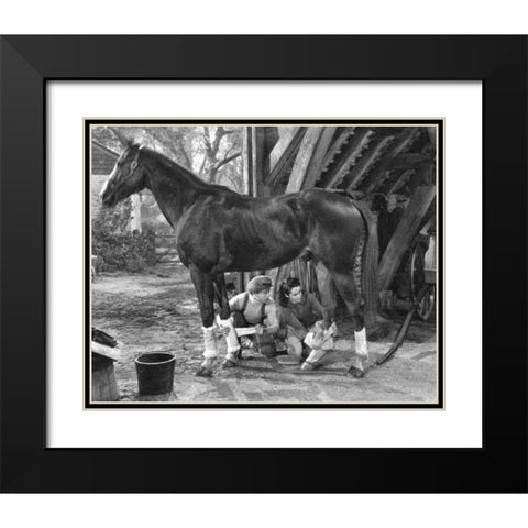 National Velvet, 1944 Black Modern Wood Framed Art Print with Double Matting by Vintage Hollywood Archive