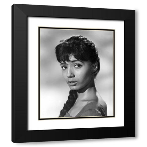 Rosenda Monteros, The Magnificent Seven, 1960 Black Modern Wood Framed Art Print with Double Matting by Vintage Hollywood Archive