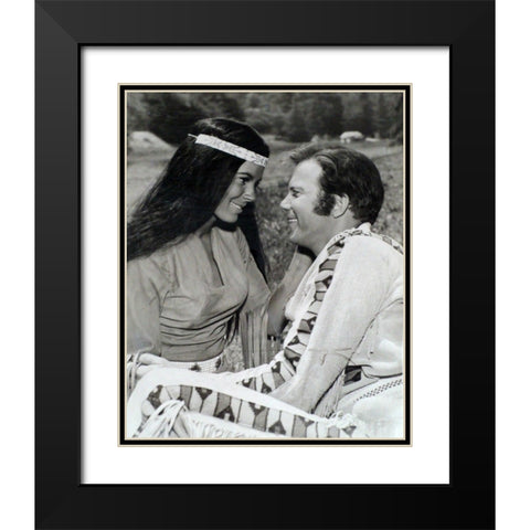 Star Trek, The Paradise Syndrome Black Modern Wood Framed Art Print with Double Matting by Vintage Hollywood Archive