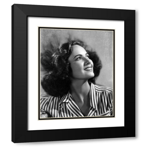 Teresa Wright, Shadow of a Doubt, 1943 Black Modern Wood Framed Art Print with Double Matting by Vintage Hollywood Archive
