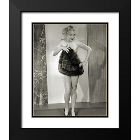 Toby Wing, 42nd Street, 1933 Black Modern Wood Framed Art Print with Double Matting by Vintage Hollywood Archive