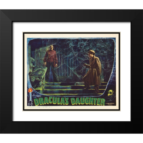 Draculas Daughter-1936 Black Modern Wood Framed Art Print with Double Matting by Vintage Hollywood Archive