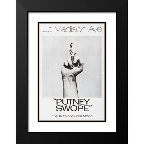 Putney Swope-1969 Black Modern Wood Framed Art Print with Double Matting by Vintage Hollywood Archive