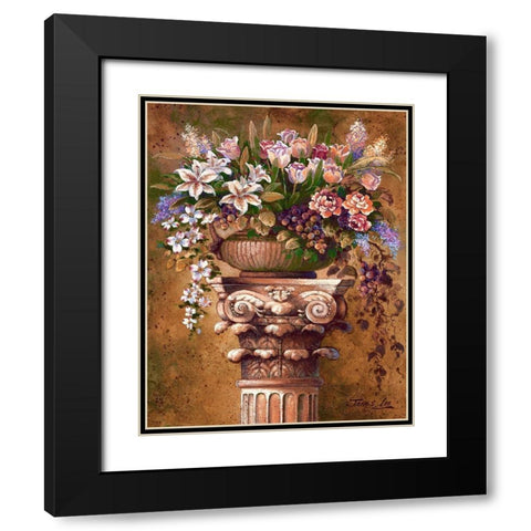 Victorian Romance I Black Modern Wood Framed Art Print with Double Matting by Lee, James