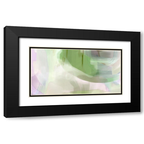 Fading Away Black Modern Wood Framed Art Print with Double Matting by Naskrent, Delores