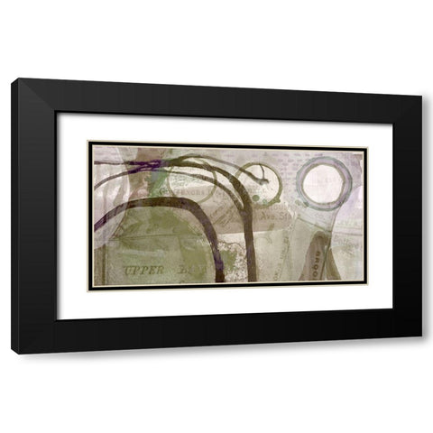 Lexington on Avenue Black Modern Wood Framed Art Print with Double Matting by Naskrent, Delores