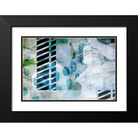 Life Span Black Modern Wood Framed Art Print with Double Matting by Naskrent, Delores