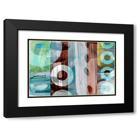 Second Occasion Black Modern Wood Framed Art Print with Double Matting by Naskrent, Delores