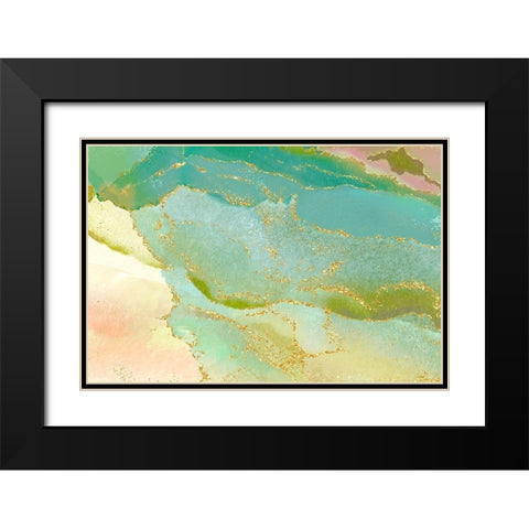 Plantation Pine Black Modern Wood Framed Art Print with Double Matting by Naskrent, Delores