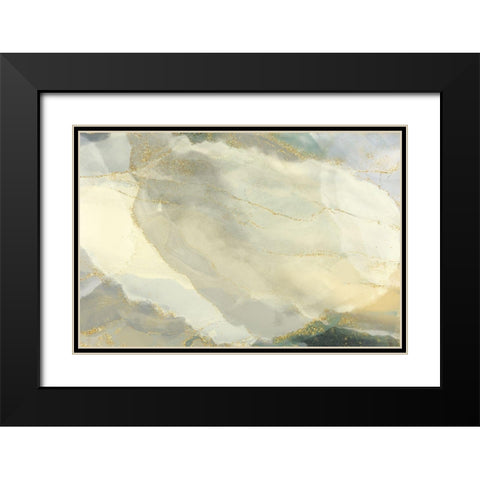 Coconut Gove Black Modern Wood Framed Art Print with Double Matting by Naskrent, Delores