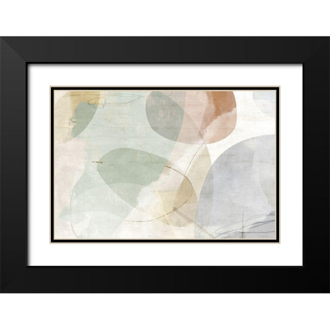 Porcelain Balast Black Modern Wood Framed Art Print with Double Matting by Naskrent, Delores