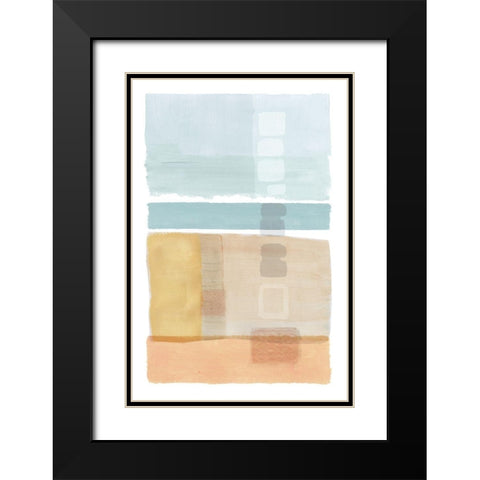 Army Bay IV Black Modern Wood Framed Art Print with Double Matting by Kouta, Flora