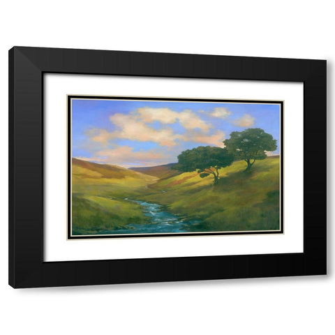 Memories II Black Modern Wood Framed Art Print with Double Matting by Reynolds, Graham