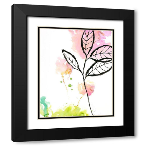 Moment In Nature IV Black Modern Wood Framed Art Print with Double Matting by Joy, Julie