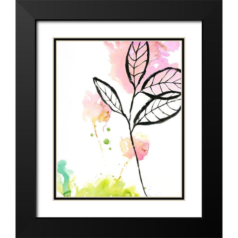 Moment In Nature IV Black Modern Wood Framed Art Print with Double Matting by Joy, Julie