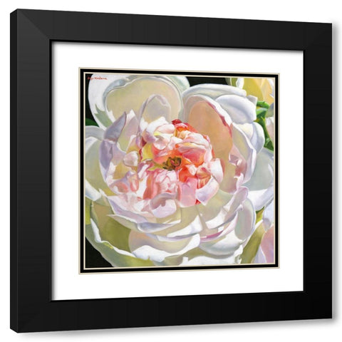 Here,There And Everywhere Black Modern Wood Framed Art Print with Double Matting by Montana, Enzo