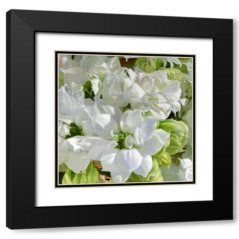 Bright Moments Black Modern Wood Framed Art Print with Double Matting by Montana, Enzo