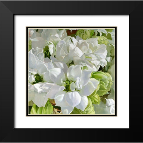 Bright Moments Black Modern Wood Framed Art Print with Double Matting by Montana, Enzo