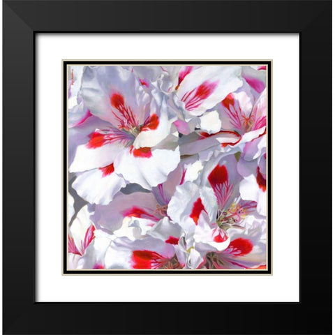 All I Have Is Love Black Modern Wood Framed Art Print with Double Matting by Montana, Enzo