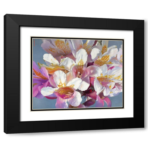 All You Need Is Love Black Modern Wood Framed Art Print with Double Matting by Montana, Enzo