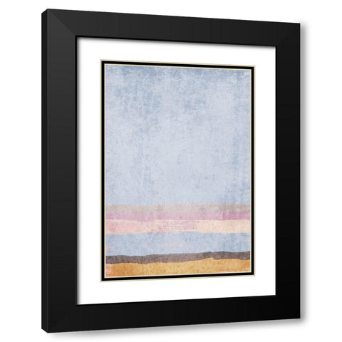 Modern minimalist IV Black Modern Wood Framed Art Print with Double Matting by Orlov, Irena