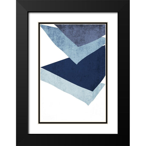 Modern Scandinavian I Black Modern Wood Framed Art Print with Double Matting by Orlov, Irena