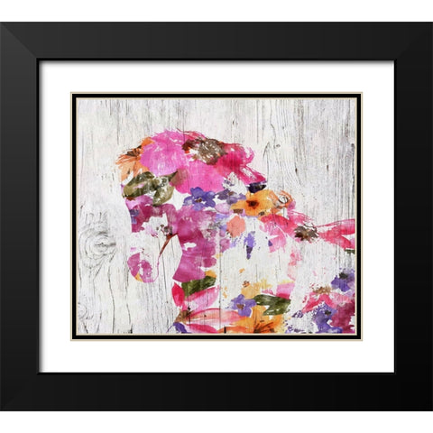 Bohemian Horse Black Modern Wood Framed Art Print with Double Matting by Orlov, Irena