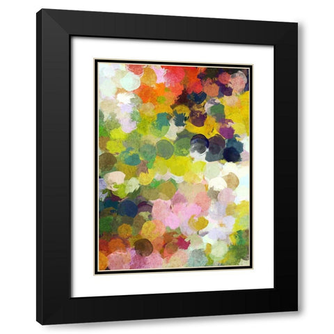 The Cheerful Day IV Black Modern Wood Framed Art Print with Double Matting by Orlov, Irena