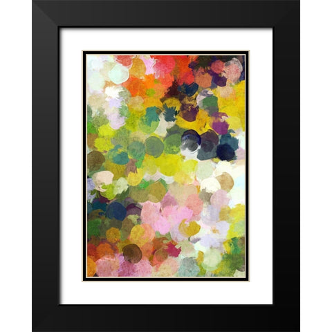 The Cheerful Day IV Black Modern Wood Framed Art Print with Double Matting by Orlov, Irena