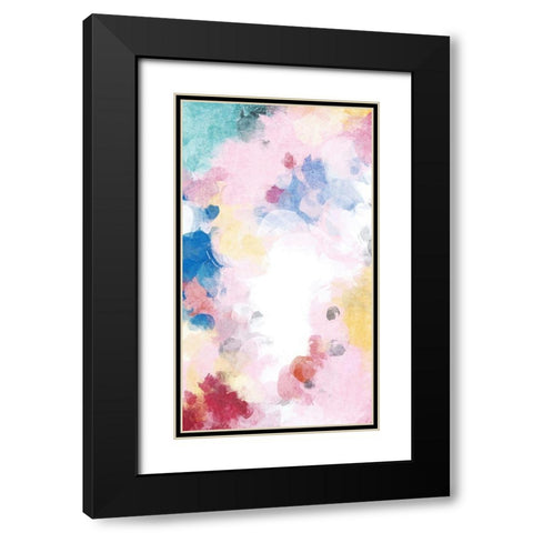 Abstraction I Black Modern Wood Framed Art Print with Double Matting by Orlov, Irena