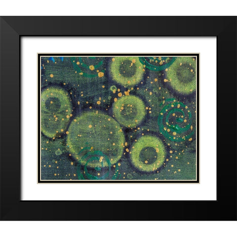 Paper I Black Modern Wood Framed Art Print with Double Matting by St Hilaire, Elizabeth