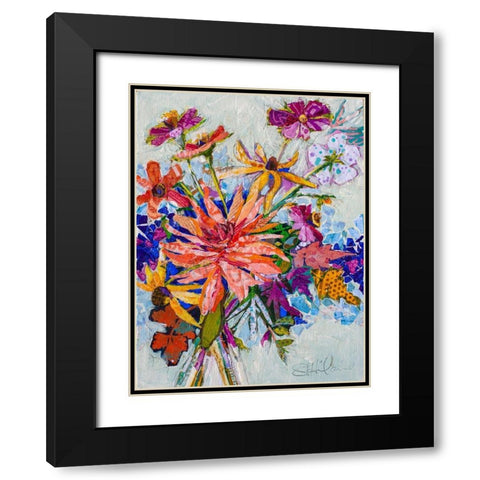 Roman Holiday Black Modern Wood Framed Art Print with Double Matting by St Hilaire, Elizabeth