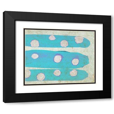 Micro World III Black Modern Wood Framed Art Print with Double Matting by Surma, Agata