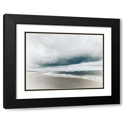 Bleached Storm III Black Modern Wood Framed Art Print with Double Matting by Curinga, Kim