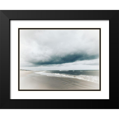 Bleached Storm III Black Modern Wood Framed Art Print with Double Matting by Curinga, Kim