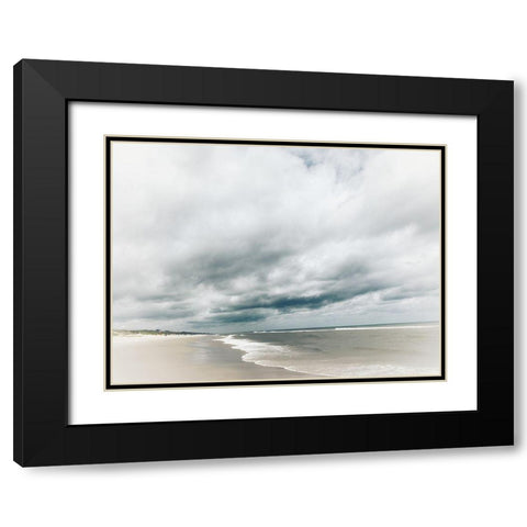 Bleached Storm IV Black Modern Wood Framed Art Print with Double Matting by Curinga, Kim