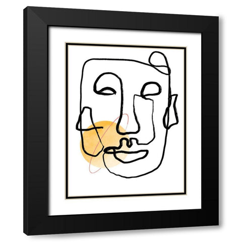 Into the Void II Black Modern Wood Framed Art Print with Double Matting by Holman, Nicholas