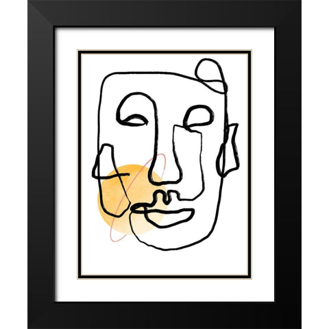 Into the Void II Black Modern Wood Framed Art Print with Double Matting by Holman, Nicholas