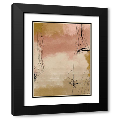 Cloud Gazing I Black Modern Wood Framed Art Print with Double Matting by Holman, Nicholas